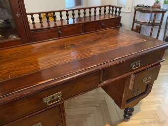 Predám starožitný písací stôl 19. storočie - 3