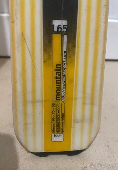 Skialp lyže TecnoPro 165cm + viazanie Silvretta - 3