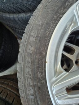 Ford Fiesta hliníkové disky s pneu 195/50/15 - 3