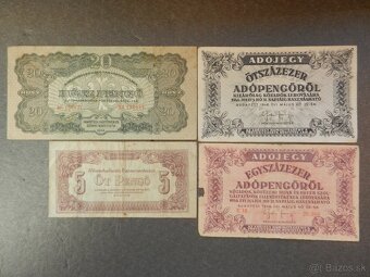 Staré Maďarské bankovky - 3