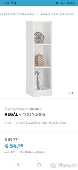 Regál 2 ks - 3