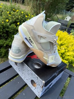 Jordan Retro 4 Off-White Sail | 1:1 | Veľkosť 43 EU - 3