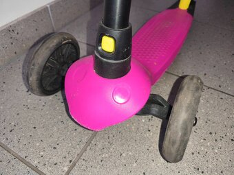 Detská dievčenská trojkolesová kolobežka Oxelo B1 - 3