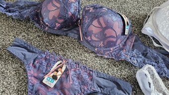 2x set spodného prádla, veľkosť 90B, spodok XL/XXL - 3