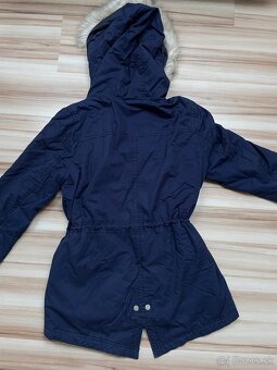 Tmavomodrá parka - 3