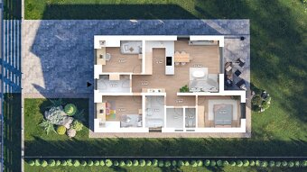Novostavba energeticky úsporného rodinného domu č. 01 - 3