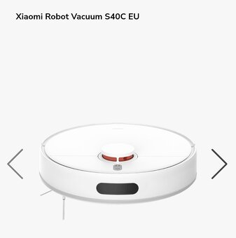 Robotický vysávač xiaomi robot vacuum s40c eu - 3