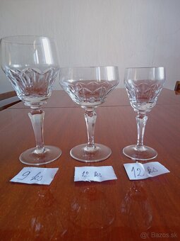 Poháre sklenené - 3