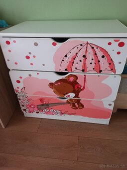 Detská komoda a posteľ - 3
