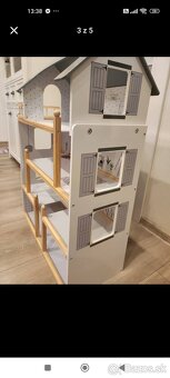 Drevený domček pre bábiky - 3