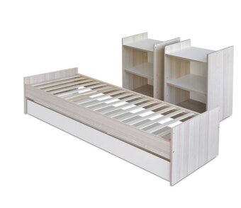Detská postieľka s prebalovacim pultom - 3
