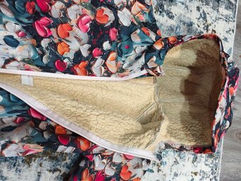 Overal zo zimného softshellu s barančekom - 3