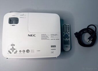Predám NEC V300W - 3000ANSI lum., WXGA, HDMI - top stav - 3