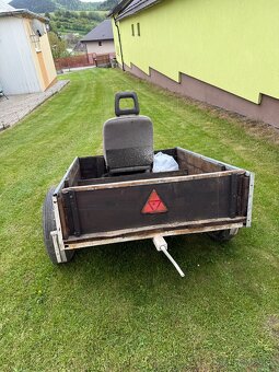 Vlečka za malotraktor Terra - 3