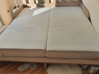 Matrac 100x200x21 a topper 200x200x7 - 3