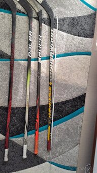 Hrané a spájané profi hokejky Bauer. Sherwood - 3