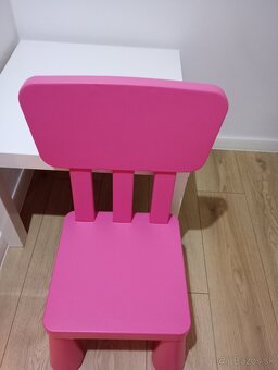 IKEA stolík a mamut stolička - 3