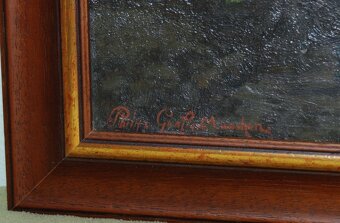 OBRAZ - Olejomaľba - Philipp Graf - Krajina - 3