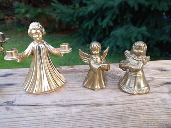 mosadzné svietniky - 3