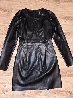 Koženkové šaty vel.34/36 New Yorker - 3