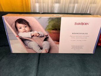 Babybjörn lehátko ružové - 3