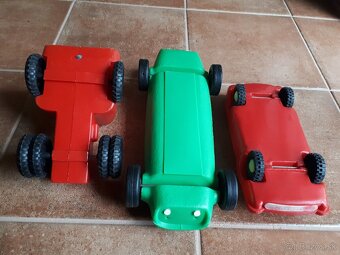 Plastova stara hracka  - 3 kusy - 3