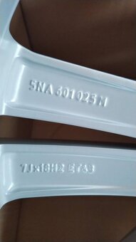 18" alu VW Tiguan originál 100 % stav. - 3