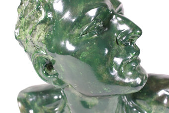 art deco skulptúra,L.Santi - 3