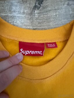 Supreme FW17 crewneck mustard - 3