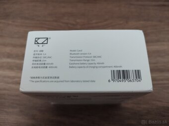 nové TWS slúchadlá do uší / in-ear KZ CAROL - 3