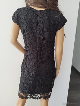 Elegantné čierne šaty. L/40 - 3