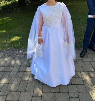 Predám šaty na prvé sväté prijímanie – šité na mieru - 3