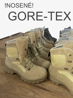 Pánska vysoká obuv, púštny vzor, GORE-TEX - 3