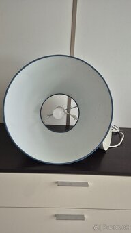 Predám závesné svietidlo IKEA modré - 3
