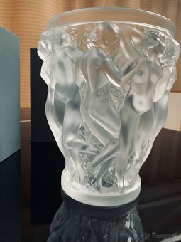 Váza Lalique Bacchantes (číry krištáľ) - 3
