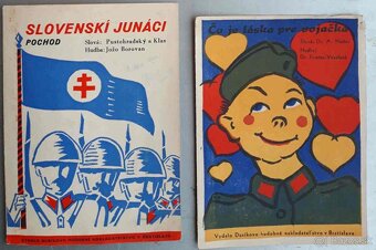 Slovenský štat- dobove noty-HOR SA JUNAČ-Slovenský pochod - 3