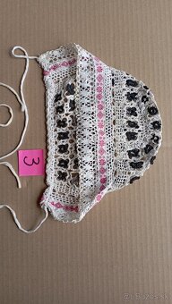 Ľudové čepce... súčasť kroja... - 3