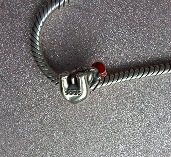 Prívesok Macko s Ružou - 3