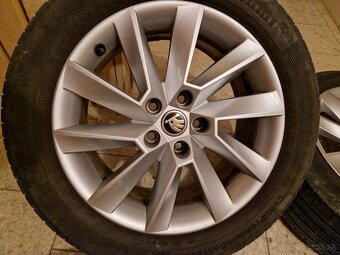 5x112 r 17 originál disky Škoda - 3