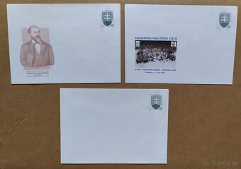 Známky - súbor 7ks poštových obálok a aerogram. - 3