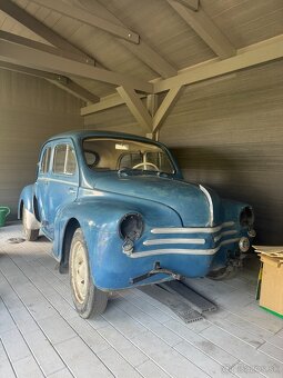 Renault 4 CV, 1958 s TP biele ŠPZ - 3