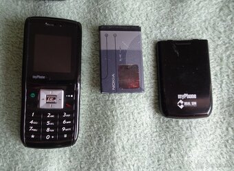 Predám jednoduchý DUAL SIM mobil MYPHONE s nabíjačkou - 3