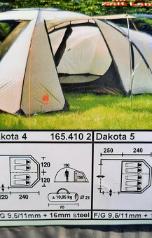 Predám veľký stan Dakota 4. - 3