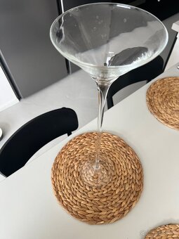 Sklenené Martini vazy 60cm vysoké - 3