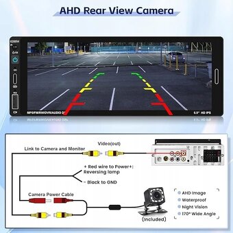 Predám nové autorádio Hodozzy RDS 1DIN – CarPlay / Android A - 3