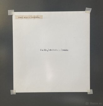 Ján Halaša - Starý mlyn v Polerieke, okolo 1935 - 3