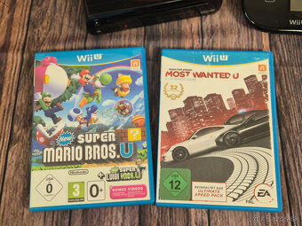 Nintendo Wii U, hry New Super Mario Bros U a Need for Speed - 3