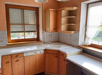 Kuchyňská linka smrk masiv se spotřebiči,5666 - 3