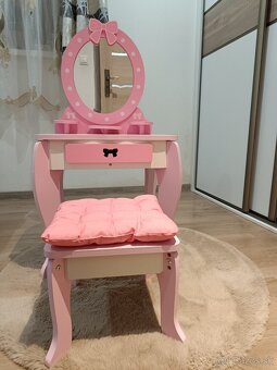 Toaletný stolík so stoličkou - 3