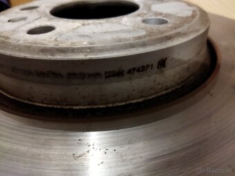 Audi a4 b8 Bosch predné brzdové kotúče - 3